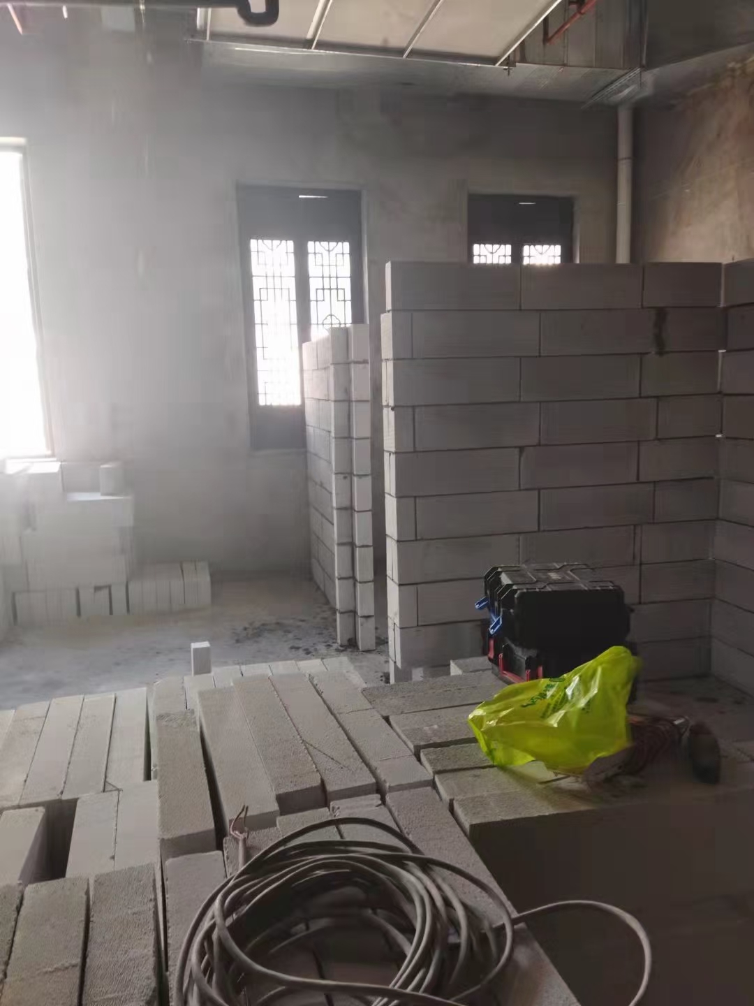 厂房轻质砖隔墙分区参考